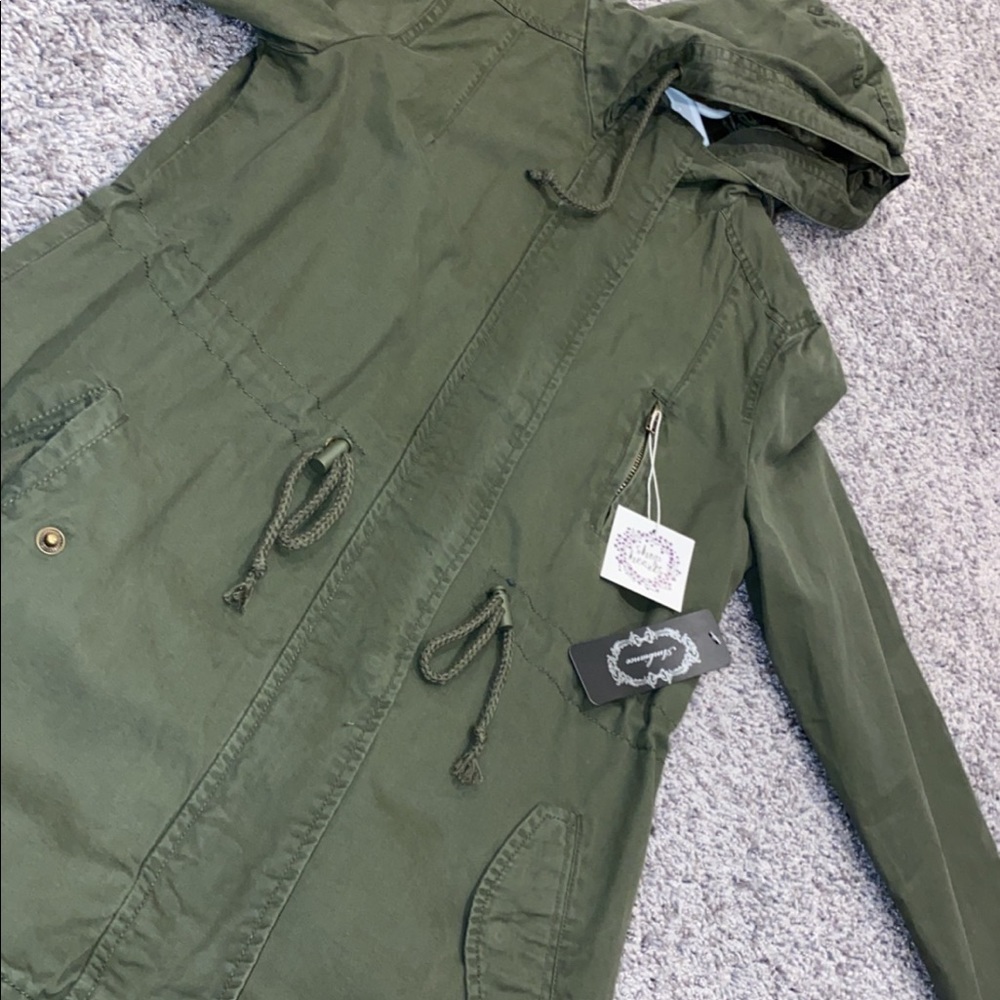 Green Utility Jacket - Picture 4 of 4